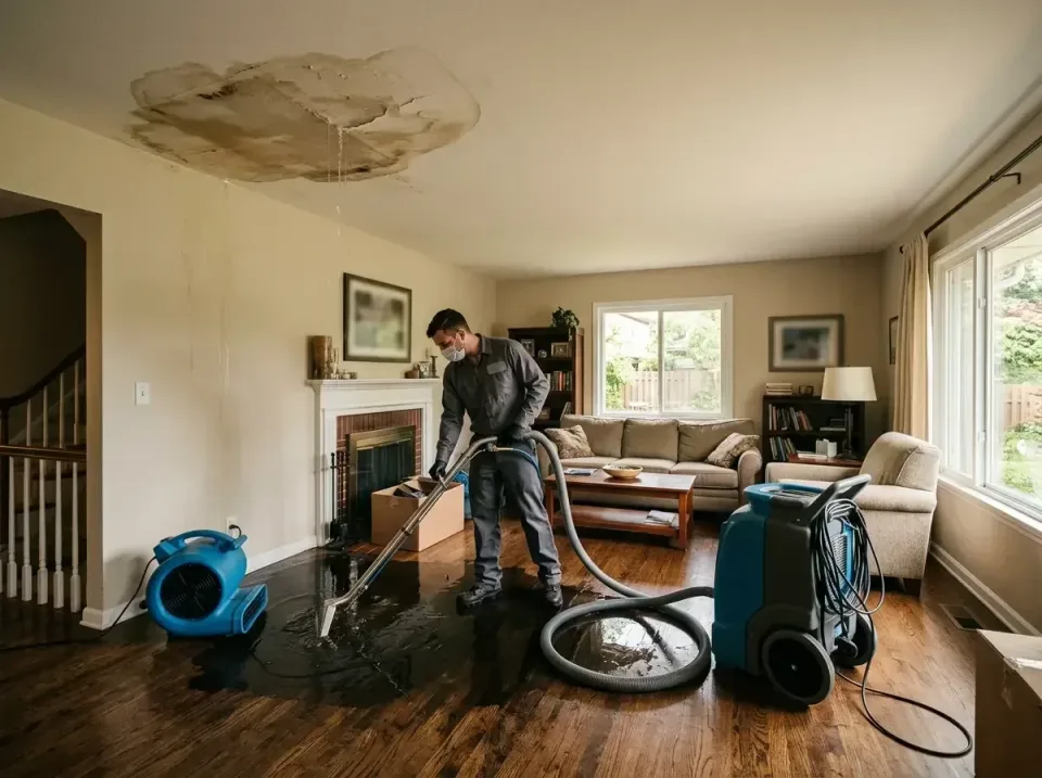 attic-pipe-burst-ceiling-drip-008 — frequently asked questions, Water Damage Restoration & Carpet Care in Archer Lodge, NC